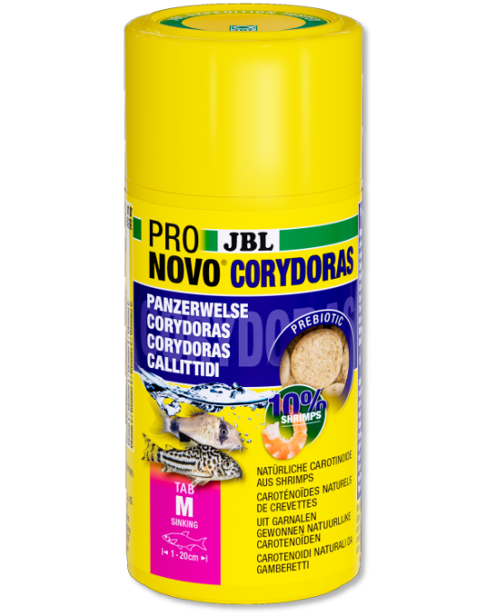 JBL - ProNovo Corydoras Tab M Lot 4 x 100 ml