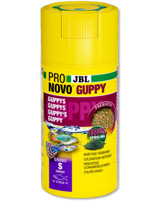 JBL - ProNovo Guppy Grano S Lot 4 x 100 ml