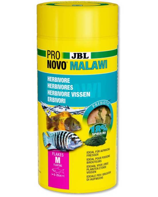 JBL - Pronovo Malawi Flakes M 1 L ou 2 x 250ml
