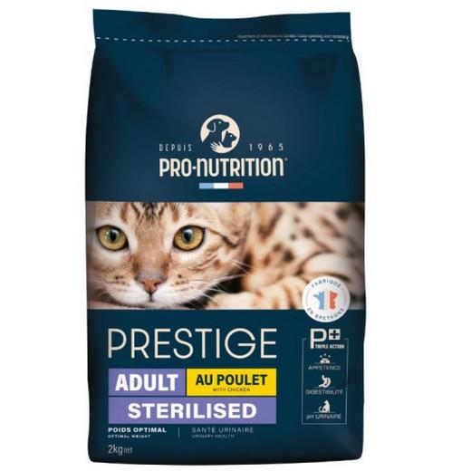Prestige Adulte Stérilisé poulet 2 ou 10 kg