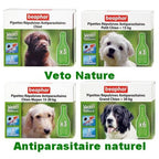 Pipettes répulsives antiparasitaires Vetonature
