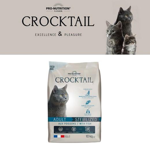Crocktail Adulte Stérilisé poisson 2 ou 10 kg