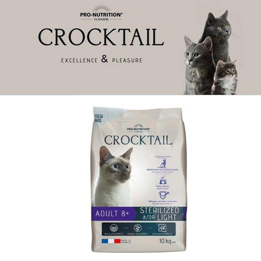 Crocktail 8+ stérilisé 2 ou 10 kg