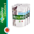 Emincés BIO chat riche en saumon 20 x 100g