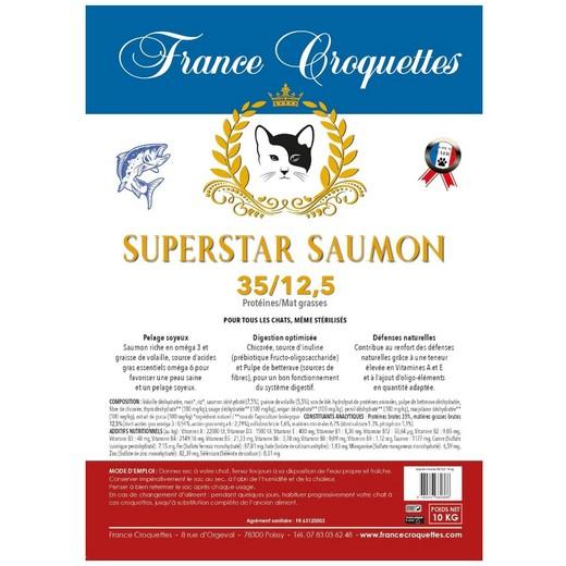 Super Star Saumon chat adulte 3 ou 10 kg