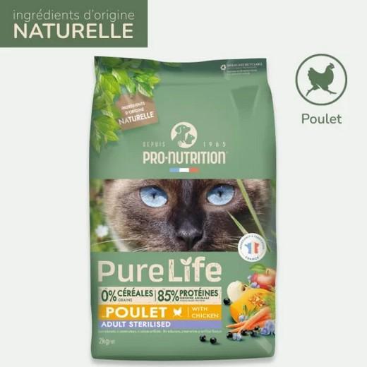 Pure life - Stérilisé 2 ou 8 kg