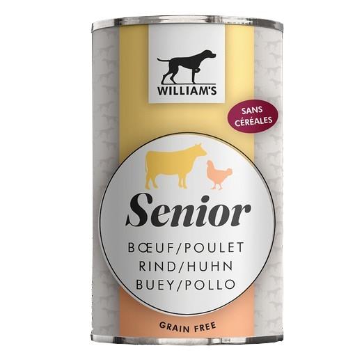 Senior William’s Poulet et Bœuf 8 x 395g
