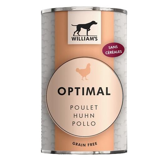 OPTIMAL William’s lot de 10 boites 200, 400 ou 800g
