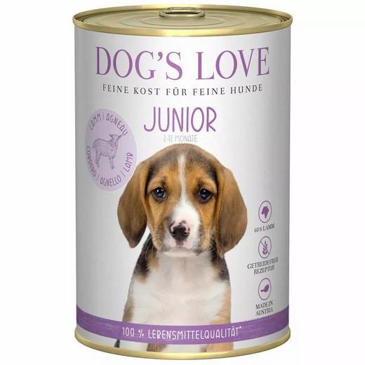 Dog’s Love JUNIOR agneau 10 x 200g