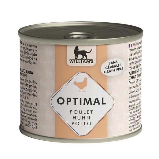 William's Lot 10 pâtés pour chat, multi saveurs