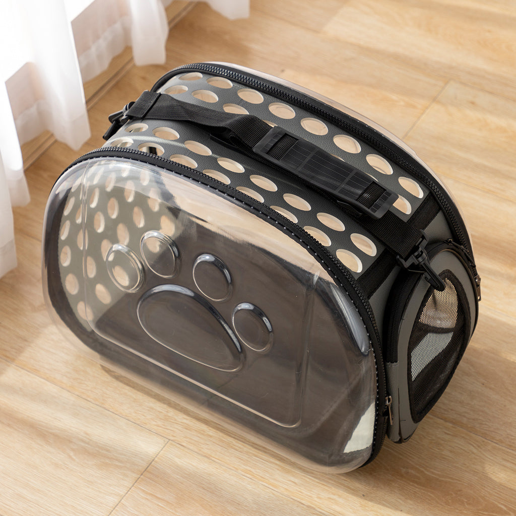 Sac de transport transparent pour chat
