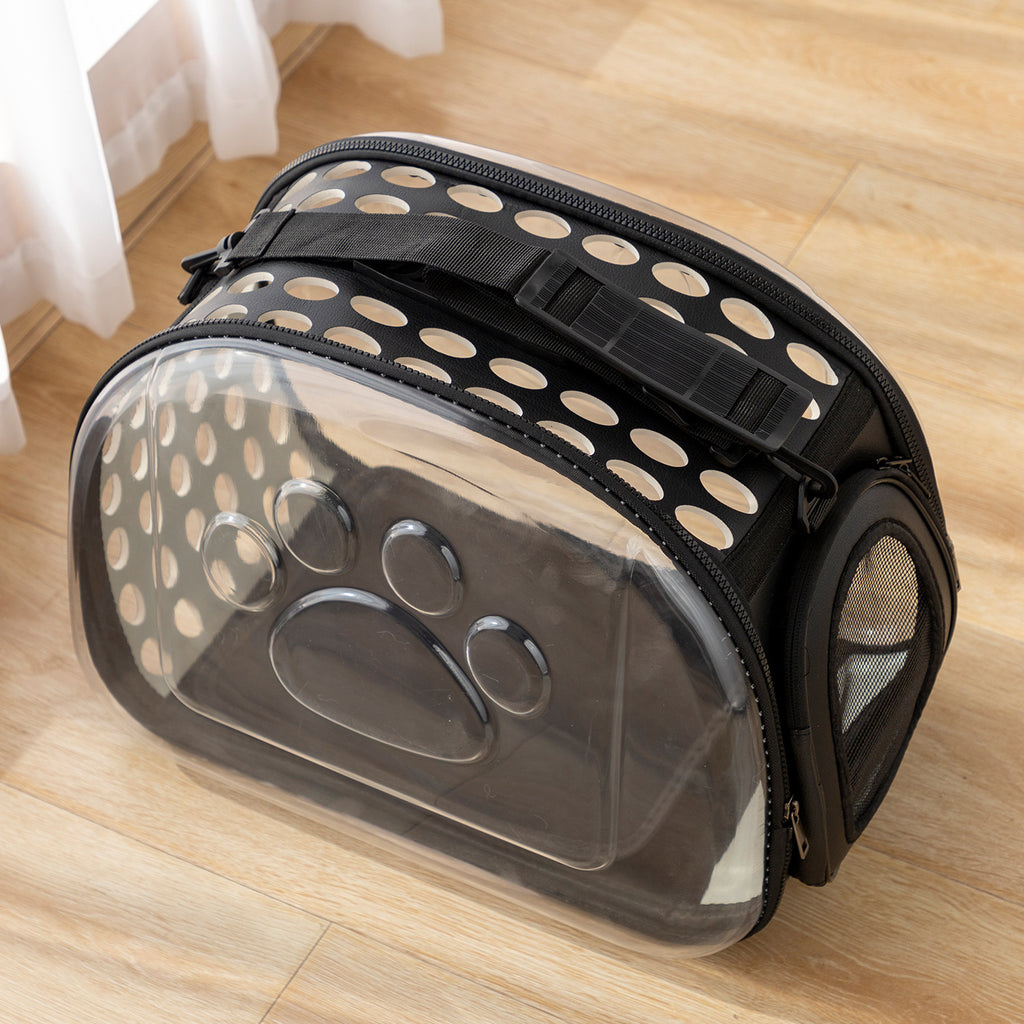 Sac de transport transparent pour chat