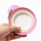 Gamelle pliante en plastique pour chien