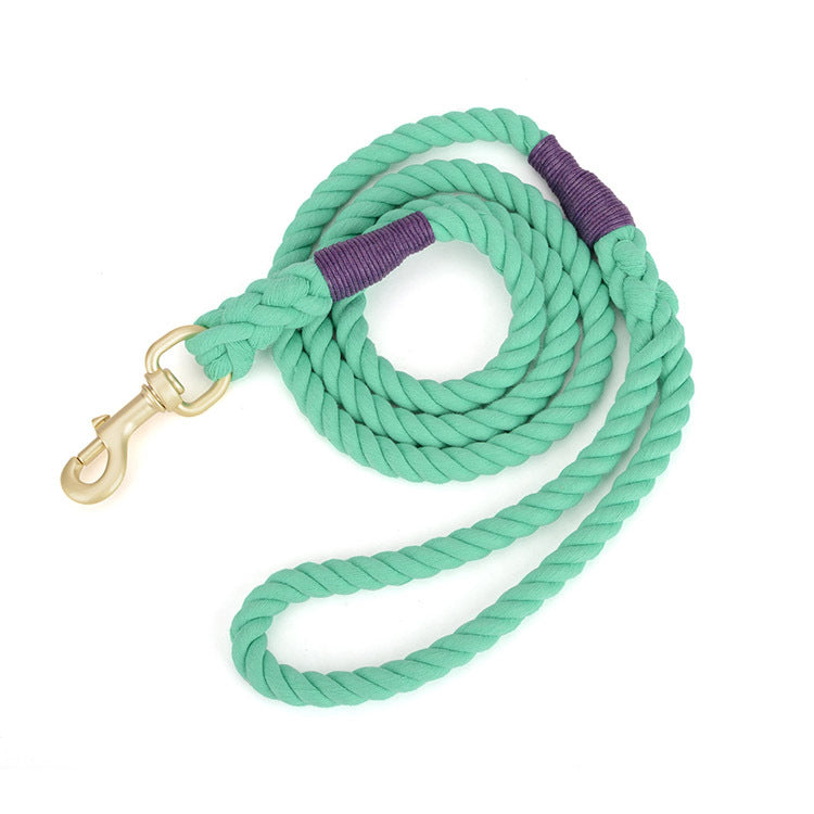 Laisse en corde tressé, pour chien
