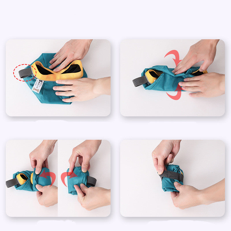 Gamelle de transport pliante pour chien