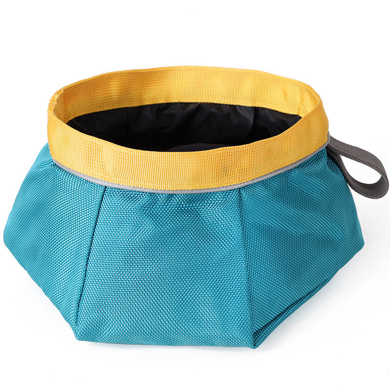 Gamelle de transport pliante pour chien