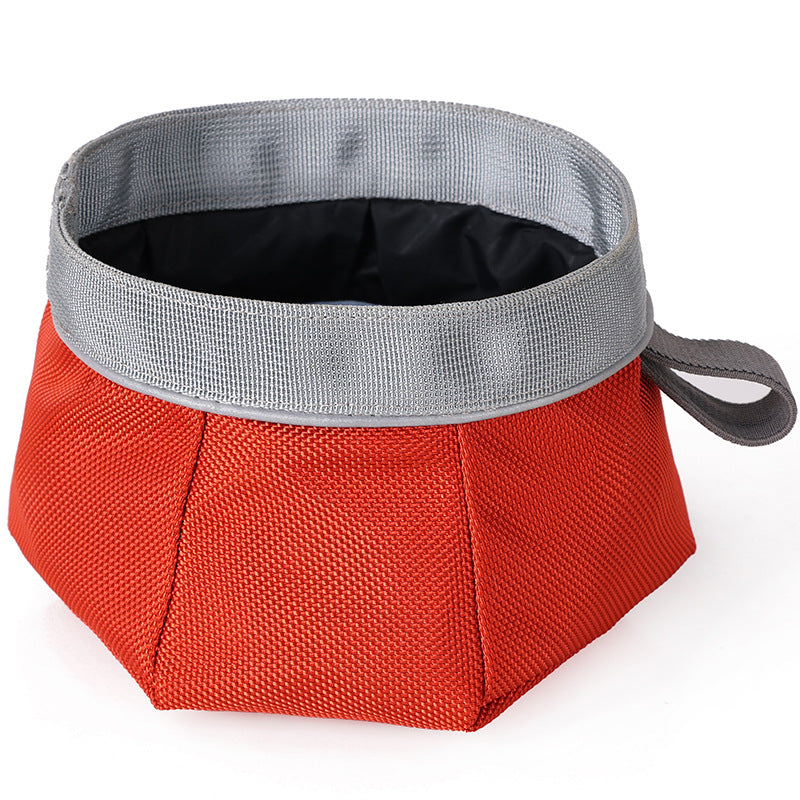 Gamelle de transport pliante pour chien