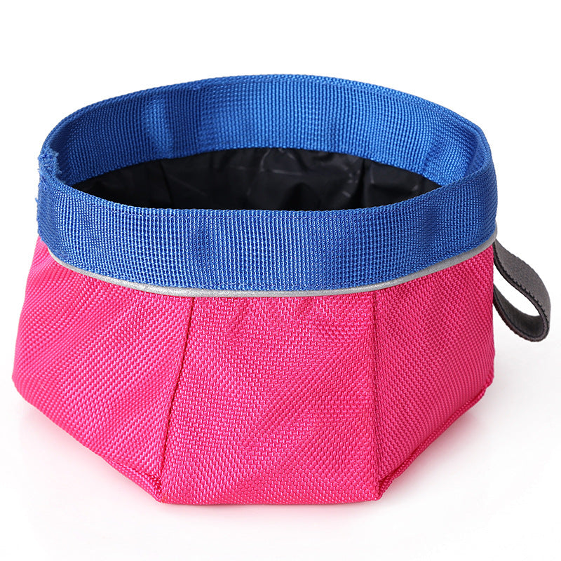 Gamelle de transport pliante pour chien